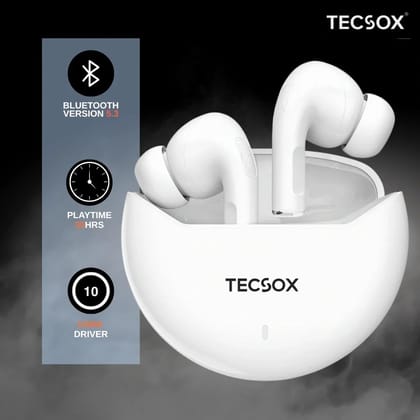 Buy TecSox Omega Wireless Earbud With Comfortable Fit