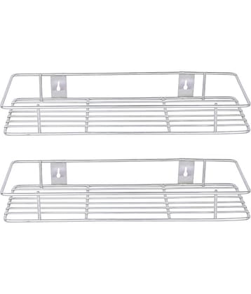 OC9 Silver Stainless Steel Wall mount Stand ( Pack of 2 )