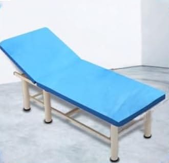 KUDIZE Disposable Non-Woven Laminated Water Proof 30 GSM Bed Sheet for Hospital; Hotel; Spa and Beauty Parlor (Blue; 31 x 72 Inch/78.70 x 182.90 cm) (Pack of 10)