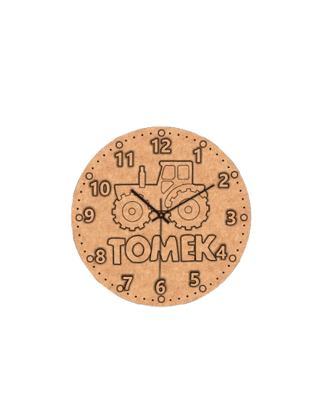 Dbeautify's DIY MDF Tractor Wall Clock