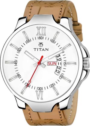 Stylish analog watch with unique design Dial Size  38