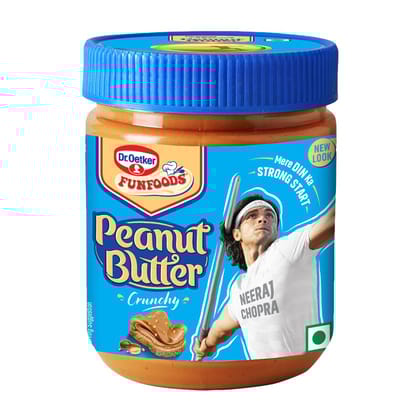 Dr. Oetker FunFoods Peanut Butter Crunchy 210 grams, Crunchy