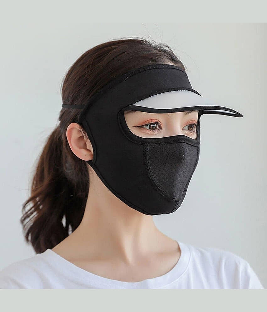 GEEO Multi Color Cotton Blend Women's Cap ( Pack of 1 )