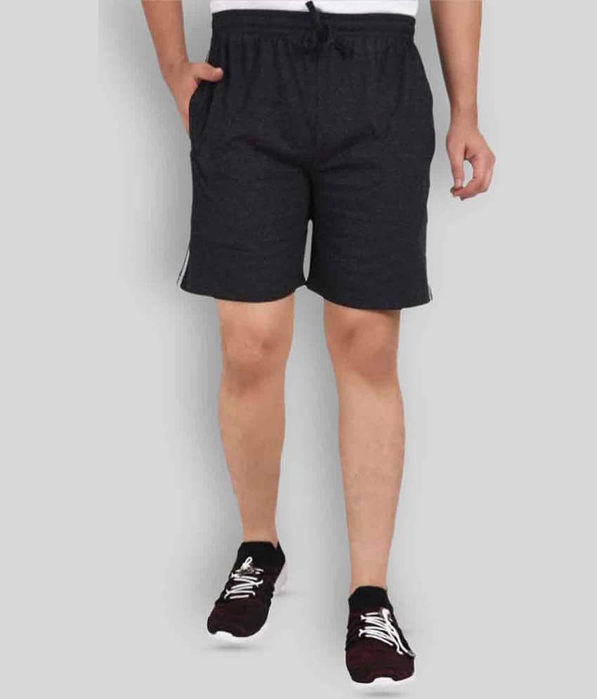 Neo Garments - Grey Cotton Men's Shorts ( Pack of 1 )