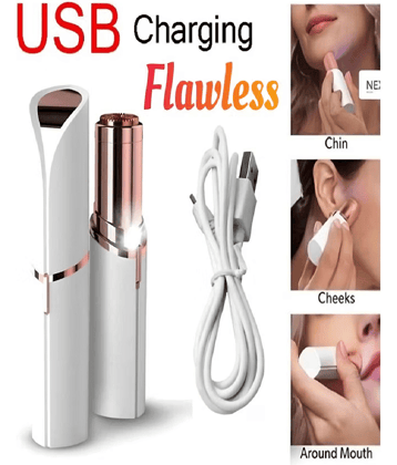 Shop To Shop WOMEN TRIMMER White Cordless Scalp & Body With 45 minutes Runtime