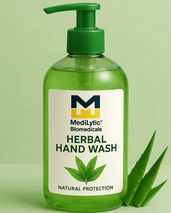 MediLytic Hand Wash Neem + Aloe Vera [Pack of 2 bottles]