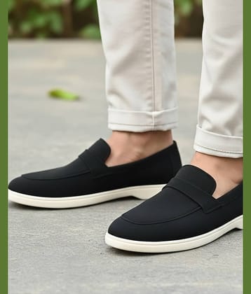 Prolific MHKL-CM491 Black Men's Slip-on Shoes