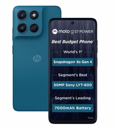 MOTOROLA G57 power 5G (Corsair, 128 GB) (8 GB RAM) MOTOROLA G57 power 5G (Corsair, 128 GB) (8 GB RAM)