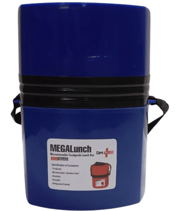 YESKART - Plastic Lunch Box 3 Container ( Pack of 1 )