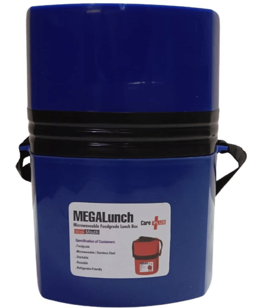 YESKART - Plastic Lunch Box 3 Container ( Pack of 1 )