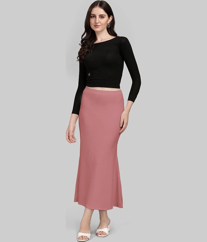 LEELAVATI Red Lycra Petticoat - Single