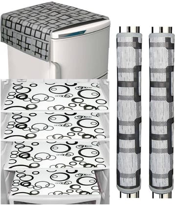 Shaphio Set of 7 PVC Multi Fridge Top Cover