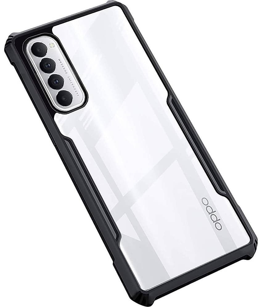 VAKIBO Plain Cases Compatible For Rubber Oppo Reno 4 Pro ( Pack of 1 )