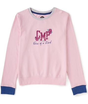 Cub Mcpaws Single Girls 100% Cotton Sweatshirt ( Pink )