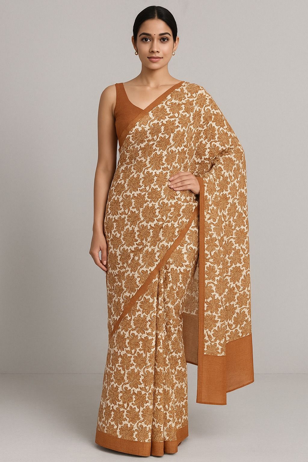 Cotton fancy Sarees