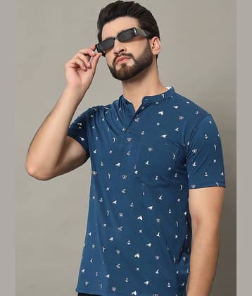 RELANE Pack of 1 Cotton Blend Regular Fit Men's T-Shirt ( Beige )