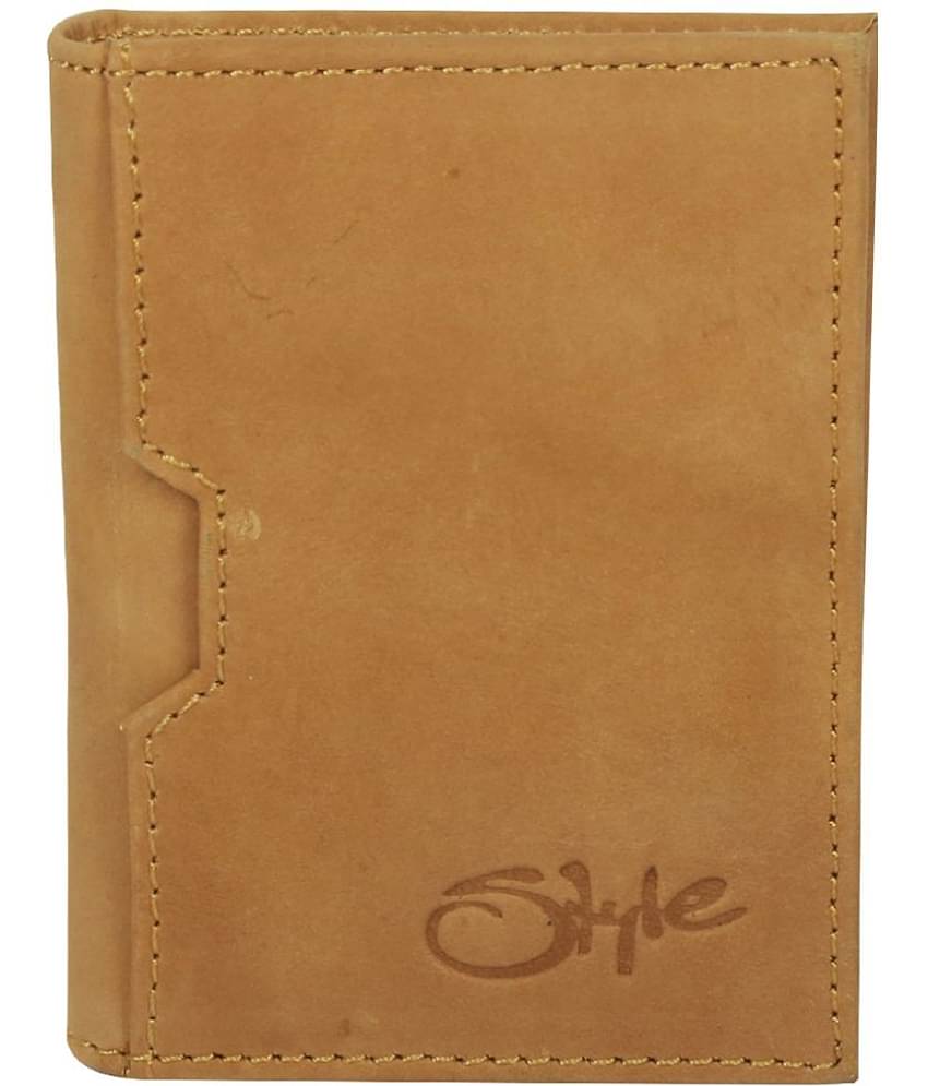 STYLE SHOES - Leather Travel Card Holder ( Pack 1 )