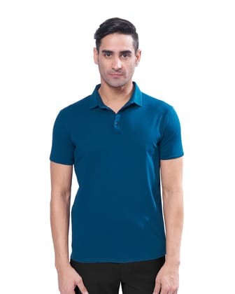Elite Polos - Softened Cotton Polos.-pure teal / XS