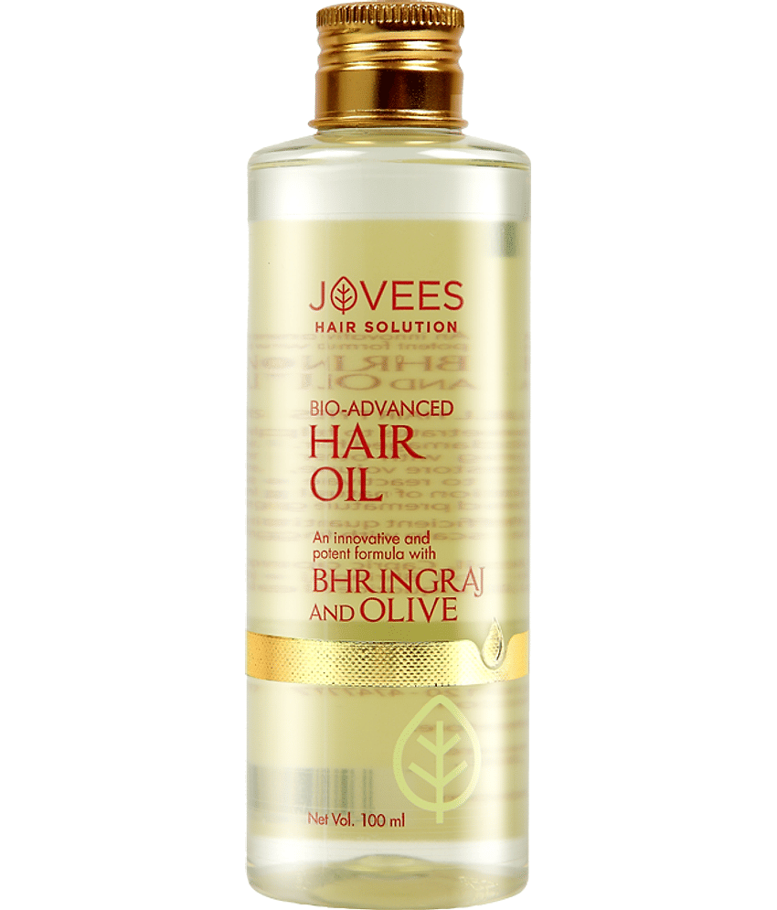 Jovees Herbal Bringraj & Olive Bio- Advanced Hair Oil For Dry & Damaged Hair 100ml, (Pack of 1)