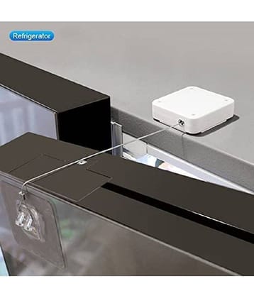 Automatic Sensor Door Closer, Punch Free Residential Commercial Auto Door Closer, Self Closing Door with Steel Wire Drawstring, Door Closer for Indoor Outdoor, Internal, Home & Office (1Pcs)