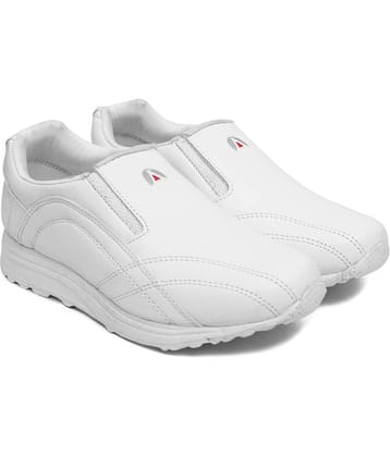ASIAN Desire White Men's Slip-on Shoes