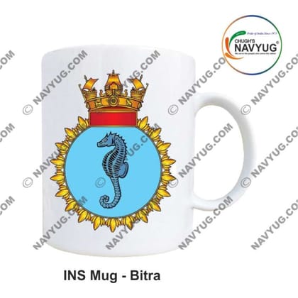 ArmyNavyAir INS Bitra Mug (350ml) | Premium Ceramic Navy Crest | Gift & Collectible ArmyNavyAir INS Bitra Mug (350ml) | Premium Ceramic Navy Crest | Gift & Collectible