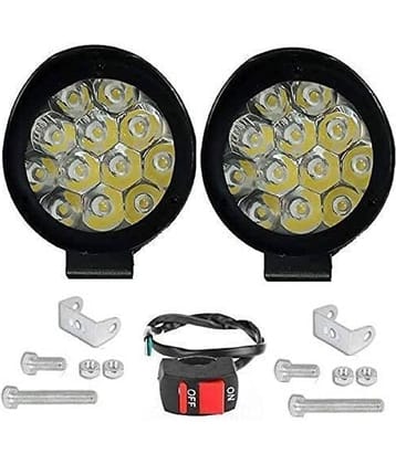 Leavess Fog Light For All Bike Make ( Pack of 2 )