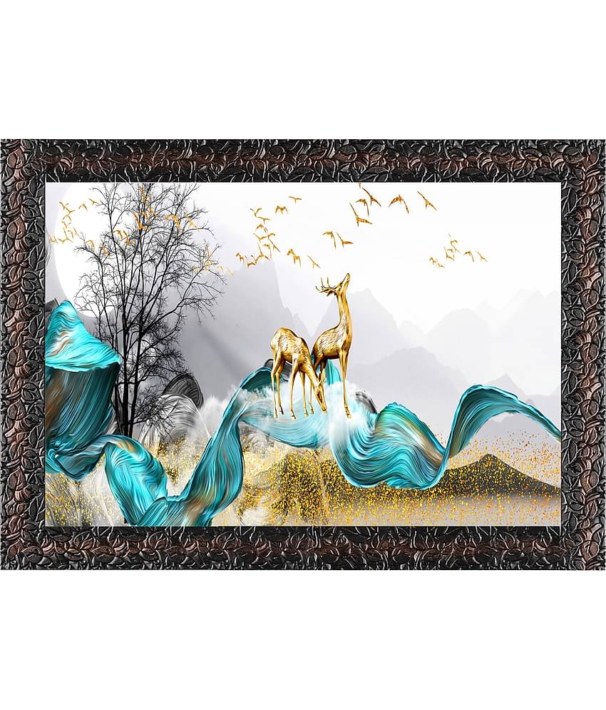 Indianara Landscape Painting With Frame