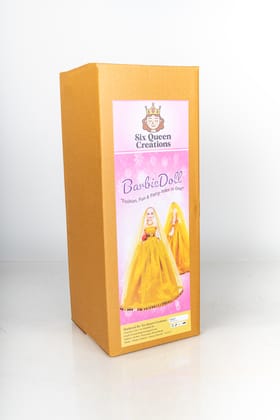Handcrafted Barbie Doll | Decorative & Collectible Doll | Cute Gift for Kids