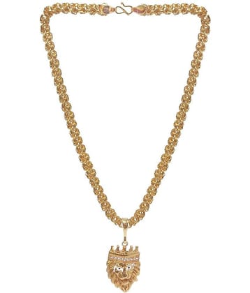 JIPPA - Golden Pendant set ( Pack of 1 )