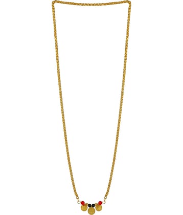 KRIMO - Golden Mangalsutra ( Pack of 1 )