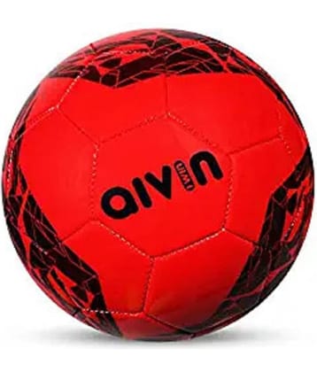 Aivin - Red Rubber Football ( Pack of 1 )