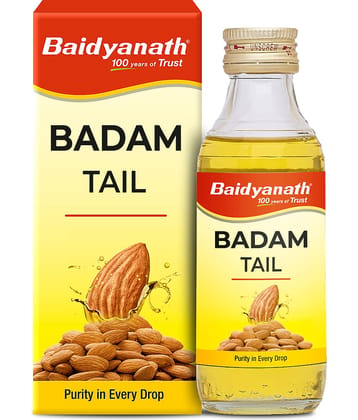 Baidyanath Badam Tail - 50Ml | Rich In Vitamin-E For Healthy Hair & Skin Hair Oil