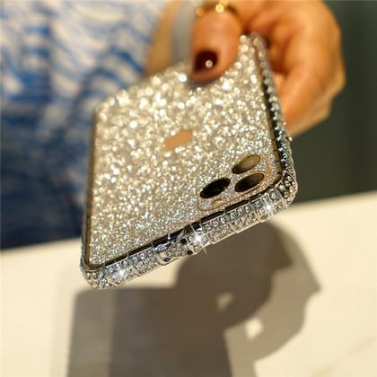 Diamond Rhinestones Luxury Bumper Cover-iPhone 8