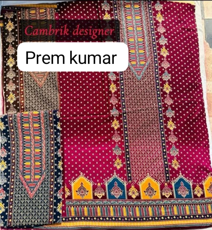 Unstitched Dress Material.