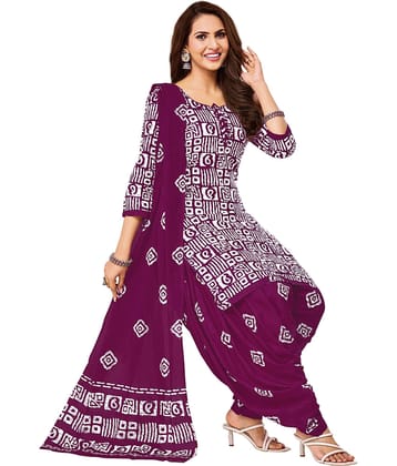 shree jeenmata collection Women's Cotton Unstitched Salwar Suit