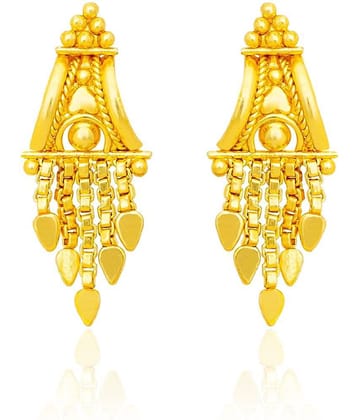 LUV FASHION White Stud Earrings ( Pack of 1 )