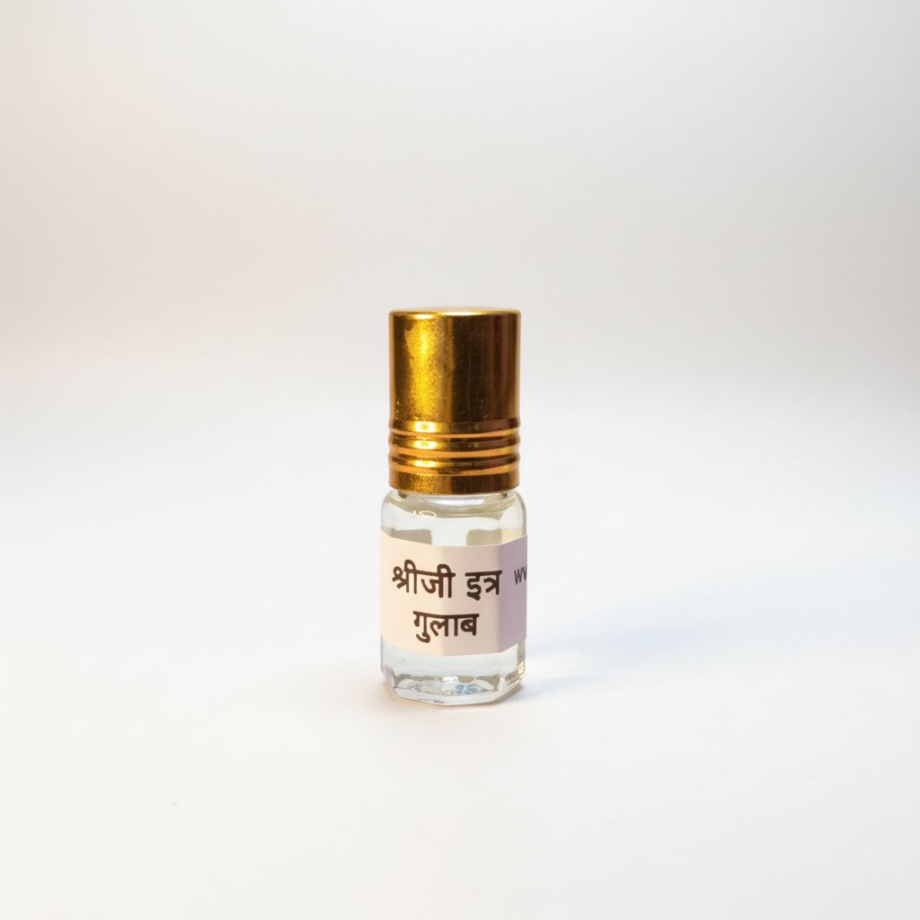 Sandali Gulab (Sandalwood Distilled Rose Ittar) 2ml