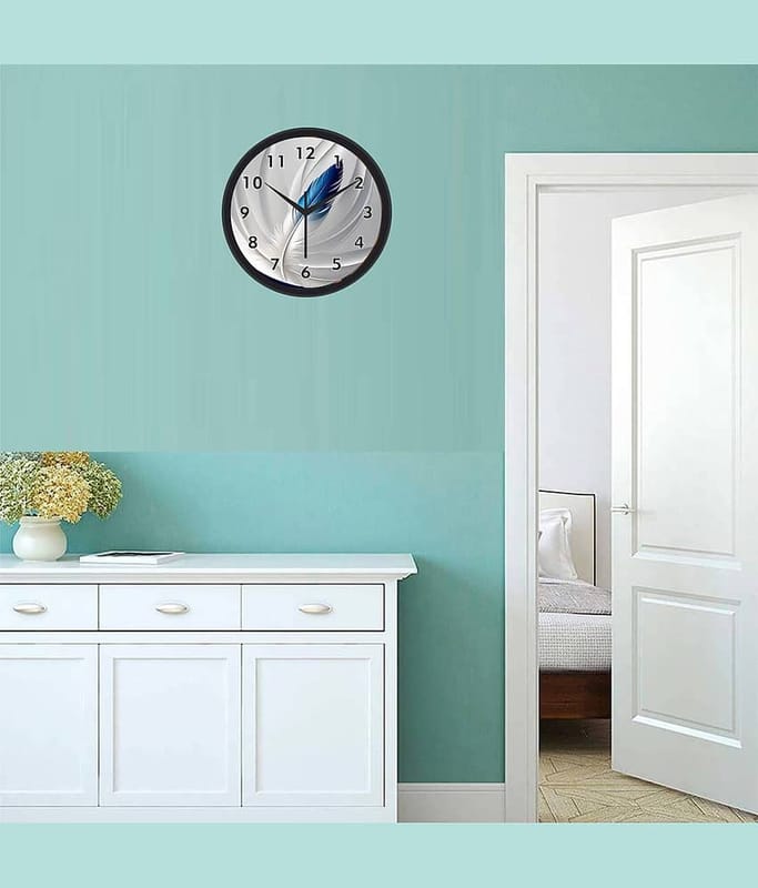 Trendy Homes Circular Digital Wall Clock