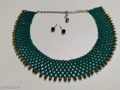 Collar Necklace for Women - Blue Firozi Sizzler Fashionifyy