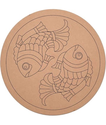 Asmi Collection Traditional Door Hanging 1 ft Brown ( Pack of 1 )