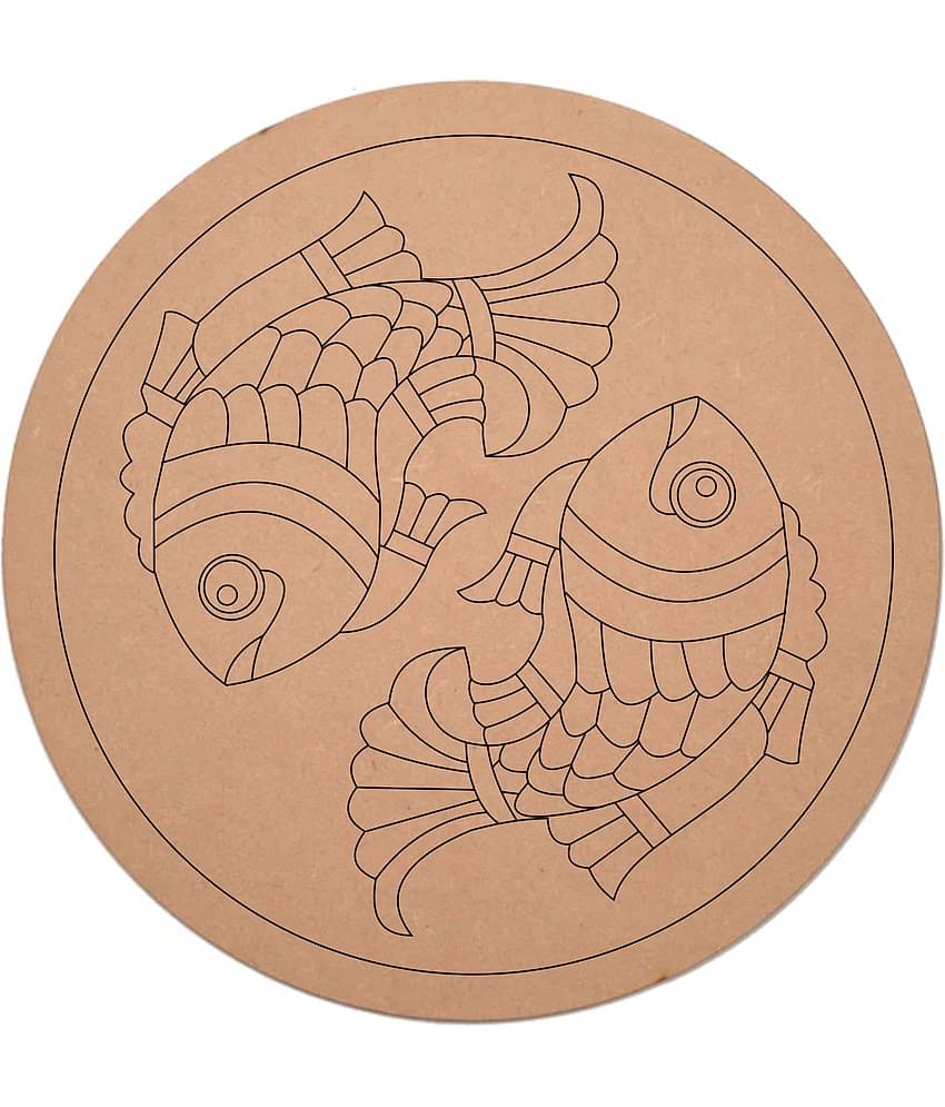 Asmi Collection Traditional Door Hanging 1 ft Brown ( Pack of 1 )