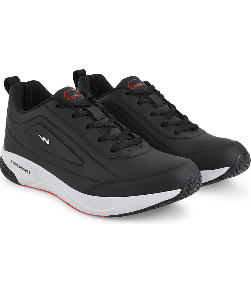 Campus - DUSK Black Men's Sports Running Shoes