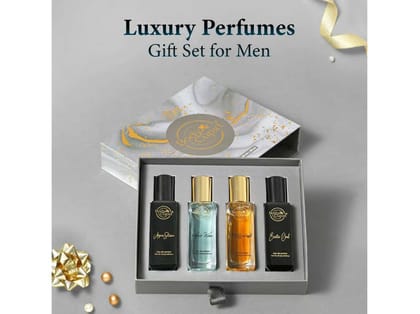 WOW Skin Science Luxury Perfume Gift Set for Men 4X20ml WOW Skin Science Luxury Perfume Gift Set for Men 4X20ml