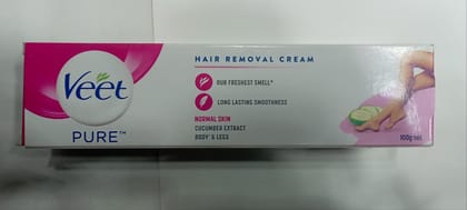 Veet pure hair removal cream normal skin 100g
