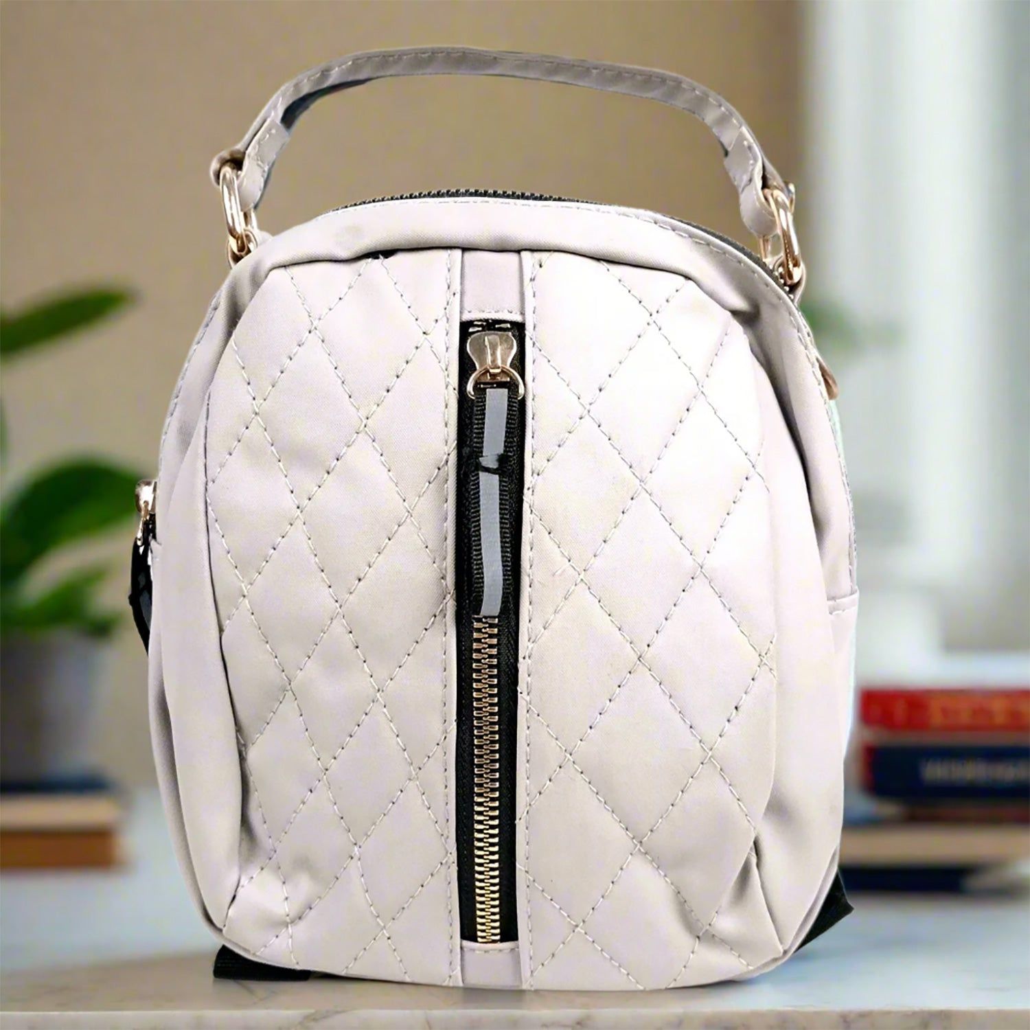 Backpack Bag | Casual Pithu Bags | Latest Trendy Office Bag | School & College Bags for Girls - For Woman, Girls, Laptop, Office & Gifts-White