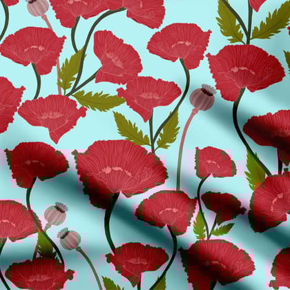Poppy world-Cotton