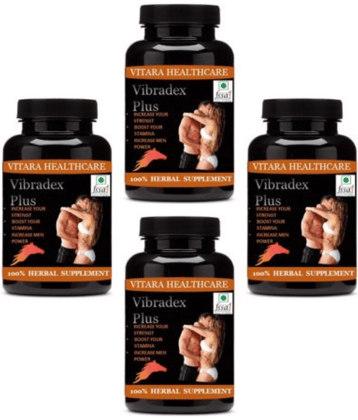 Hindustan Herbal vibradex 120 no.s Capsule Pack of 4