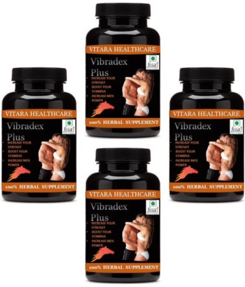 Hindustan Herbal vibradex 120 no.s Capsule Pack of 4