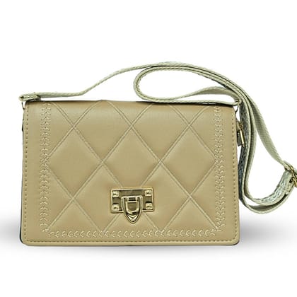 Stylish Sling Bag for Women and Girls Ideal for Travel Office Shopping and College Crossbody Sling Bag (Beige) Stylish Sling Bag for Women and Girls Ideal for Travel Office Shopping and College Crossbody Sling Bag (Beige)
